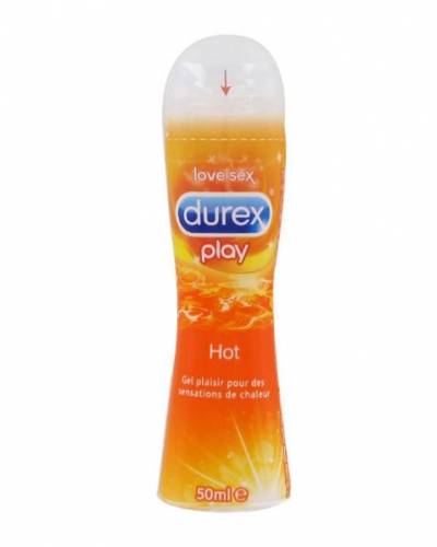 Gel lubrifiant Durex play Hot